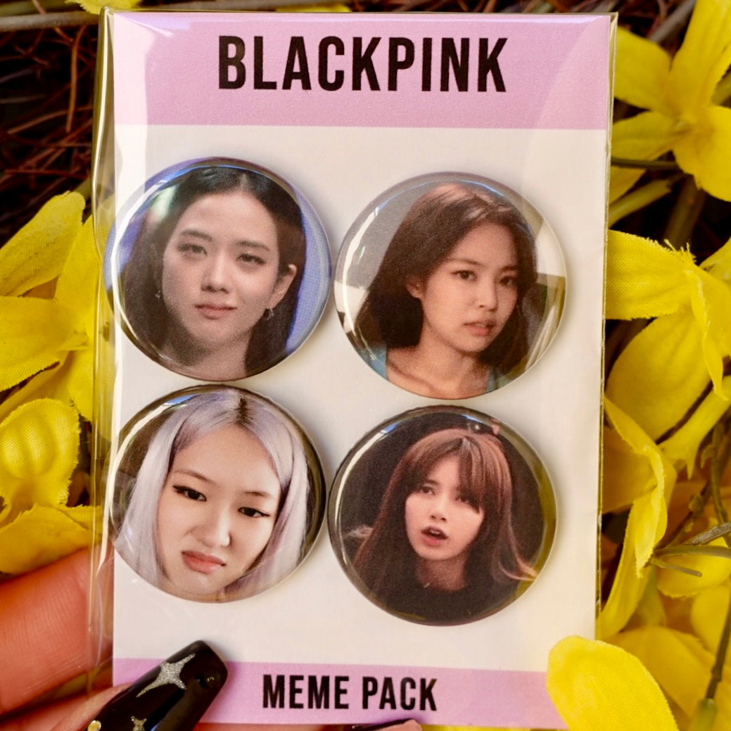 Blackpink Meme Buttons