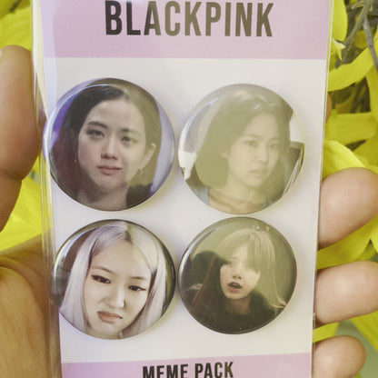 Blackpink Meme Buttons