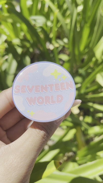 Seventeen World Phone Grip