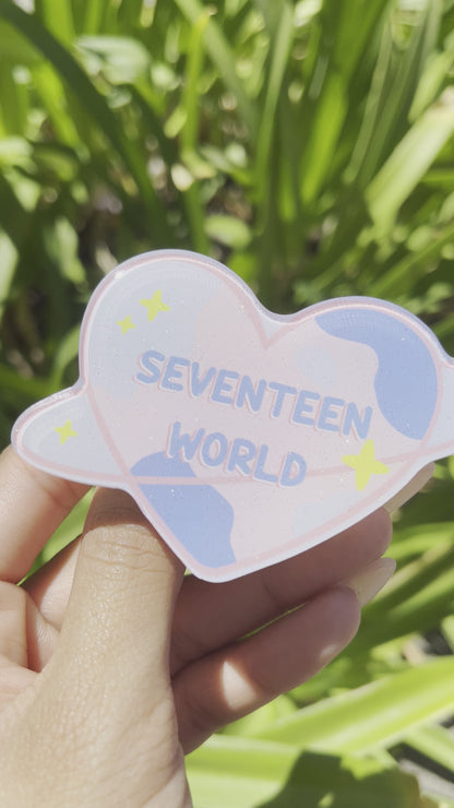 Seventeen World Phone Grip