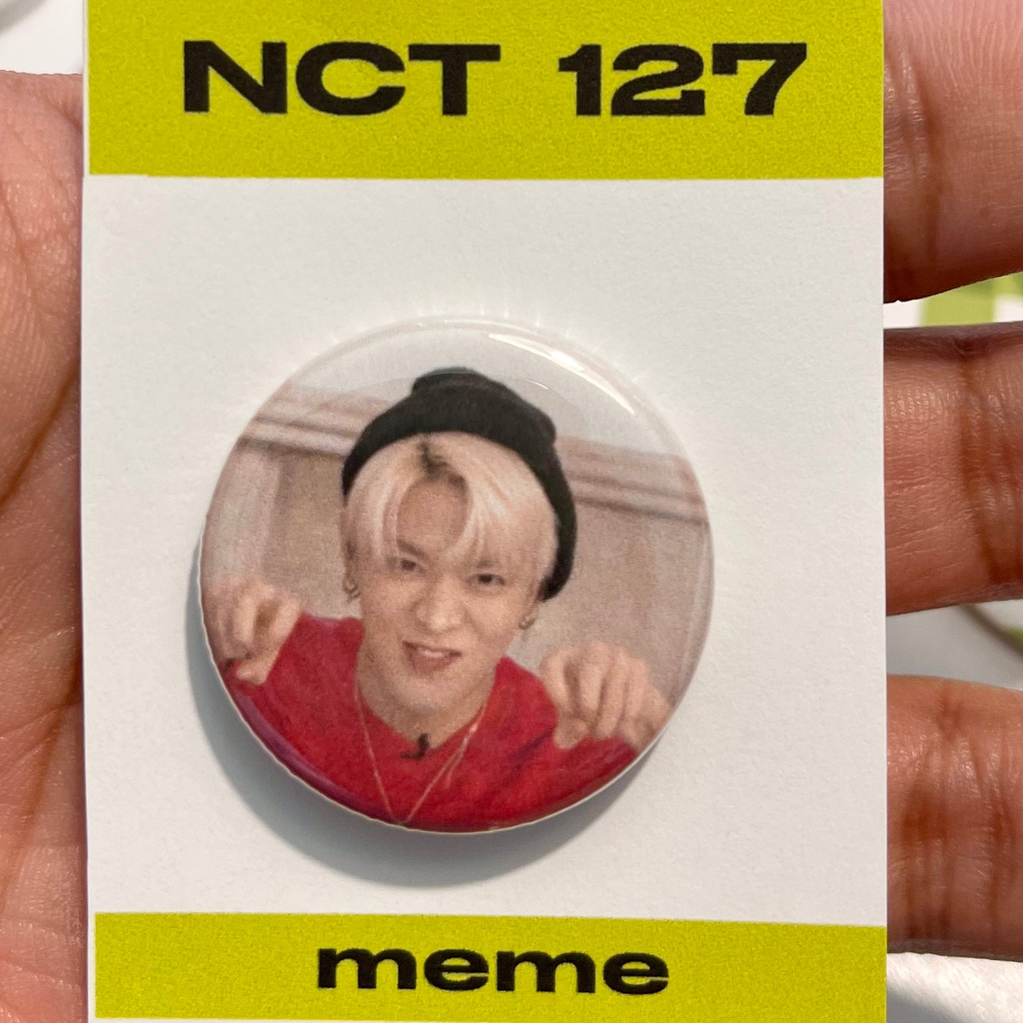 NCT 127 Meme Buttons